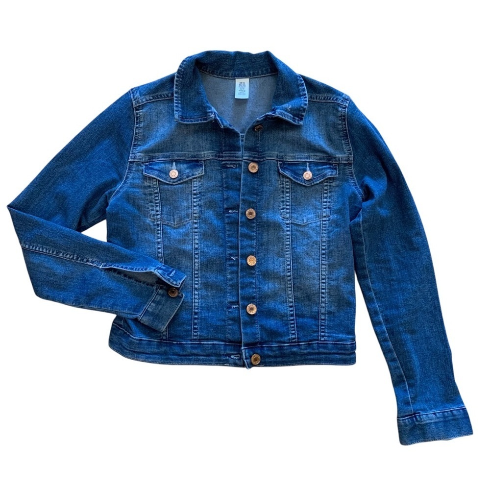 H&M Blue Jean Jacket with Classic‎ Denim Style